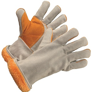 Краги ULT365W спилковые усиленные утепленные