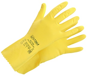 Перчатки латексные  YELLOW HELPER ULT120 