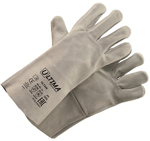 Краги спилковые без подкладки ULT345