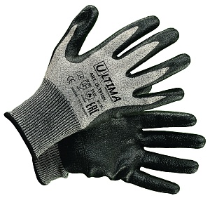 Перчатки ULT910N из высокополимеризированного волокна c нитриловым покрытием