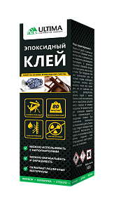 Эпоксидный клей ULTIMA универсальный, 140 гр